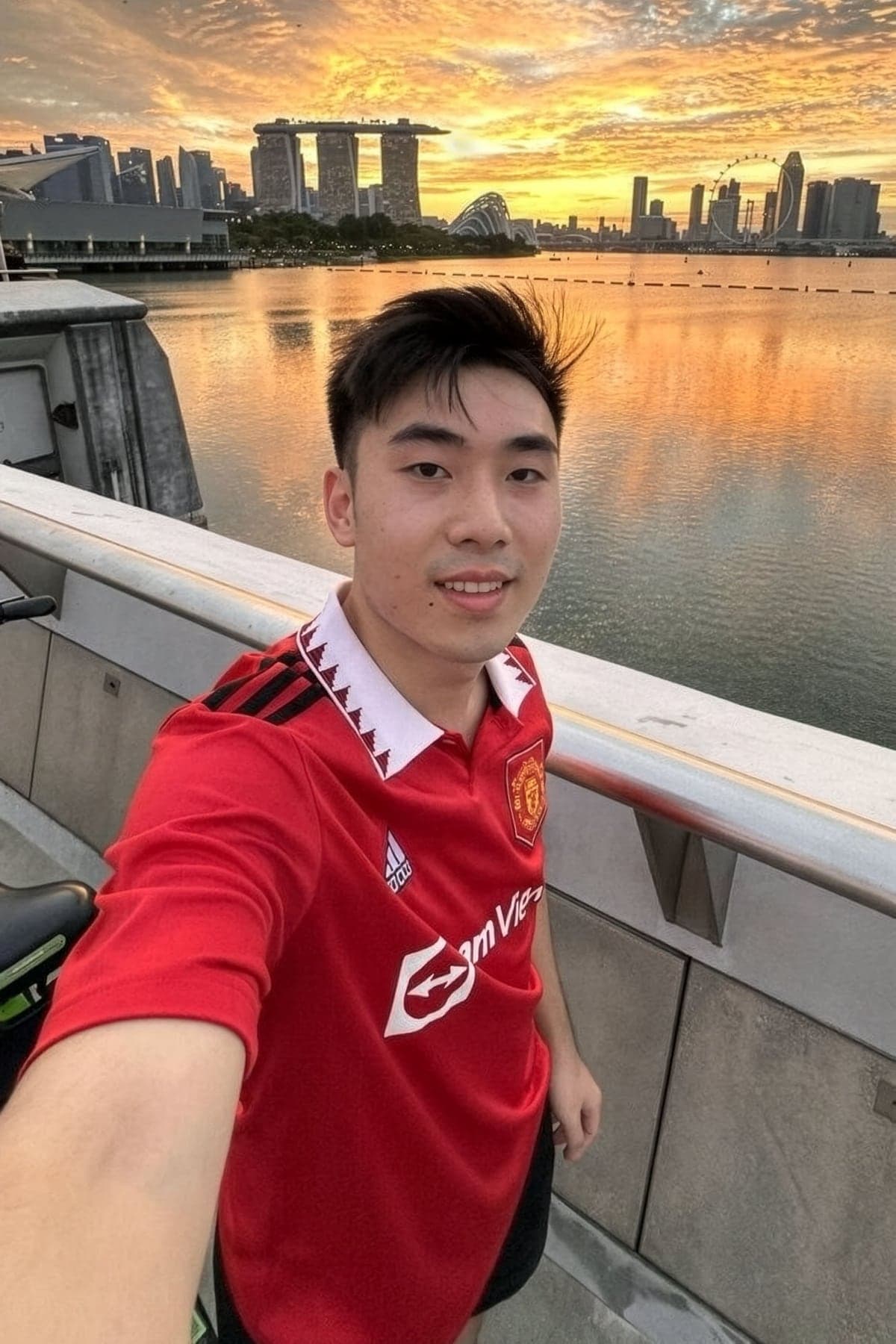 Francis Lim, president of the NUS Semiconductor Club